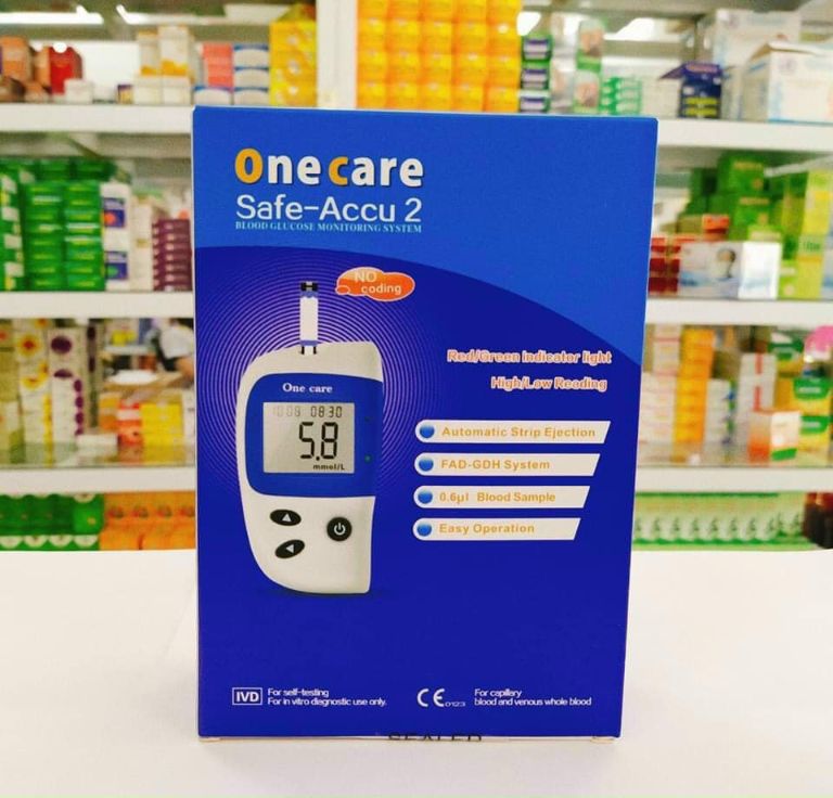 Máy đo đường huyết One Care Safe-Accu 2