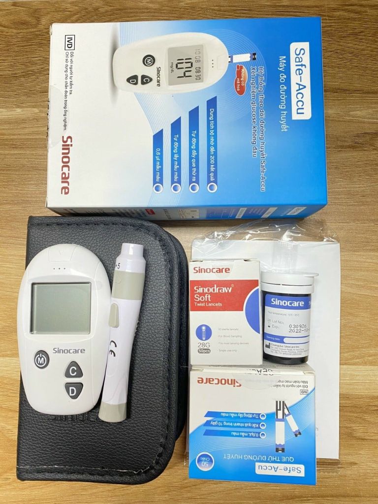 Máy đo đường huyết Safe-Accu Sinocare