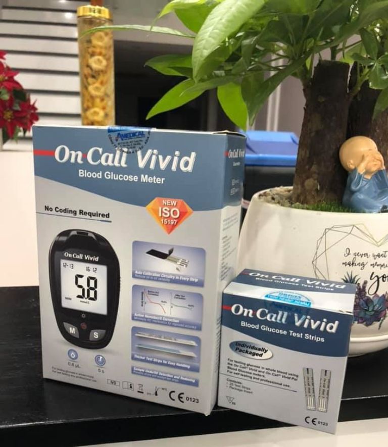 Máy đo đường huyết On-Call Vivid
