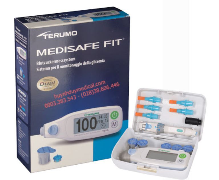Máy đo đường huyết may Terumo Medisafe Fit