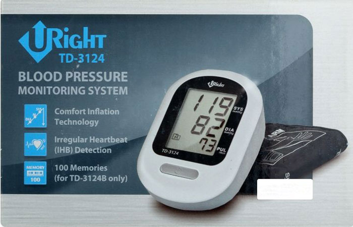 Máy đo huyết áp bắp tay điện tử tự động Uright TD3124
