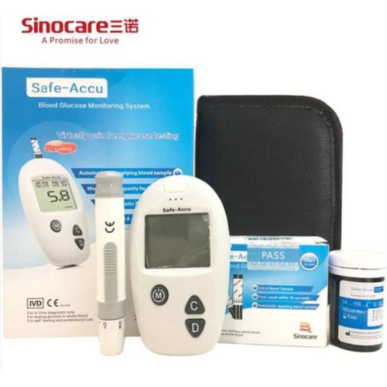 Máy đo đường huyết Safe-Accu Sinocare