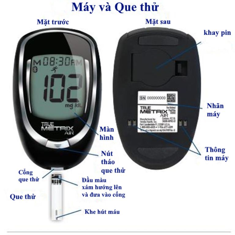 Giới thiệu về máy đo đường huyết True Metrix
