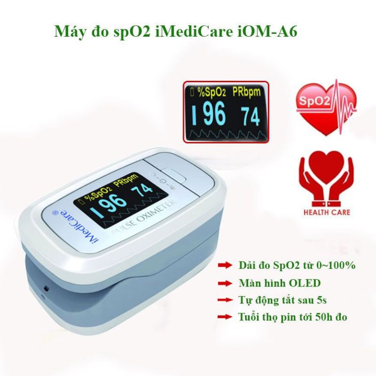 Máy đo nồng độ oxy SPO2 iMediCare