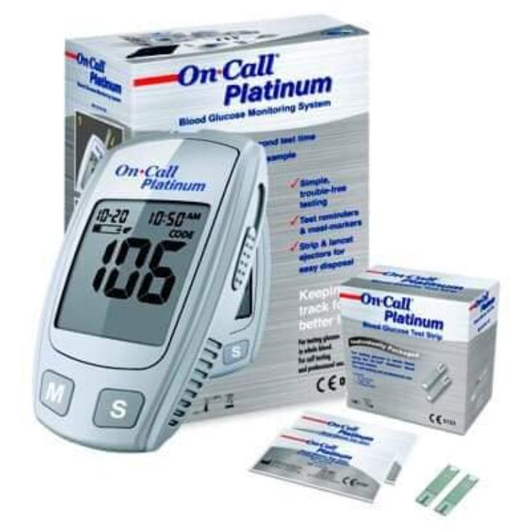 Máy đo đường huyết On-Call Platinum 