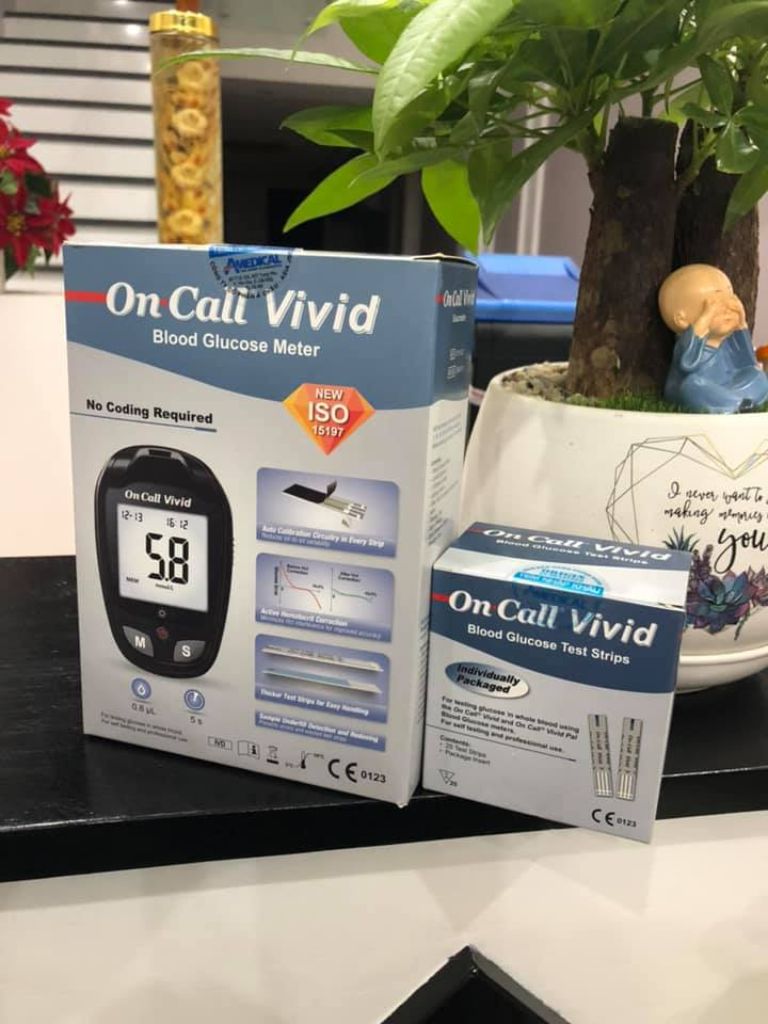 Máy đo đường huyết Acon On-Call Vivid 