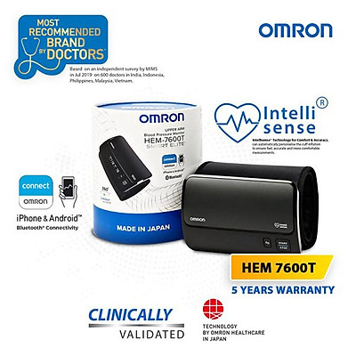 Máy đo huyết áp Omron Hem-7600T bảo hành 5 năm