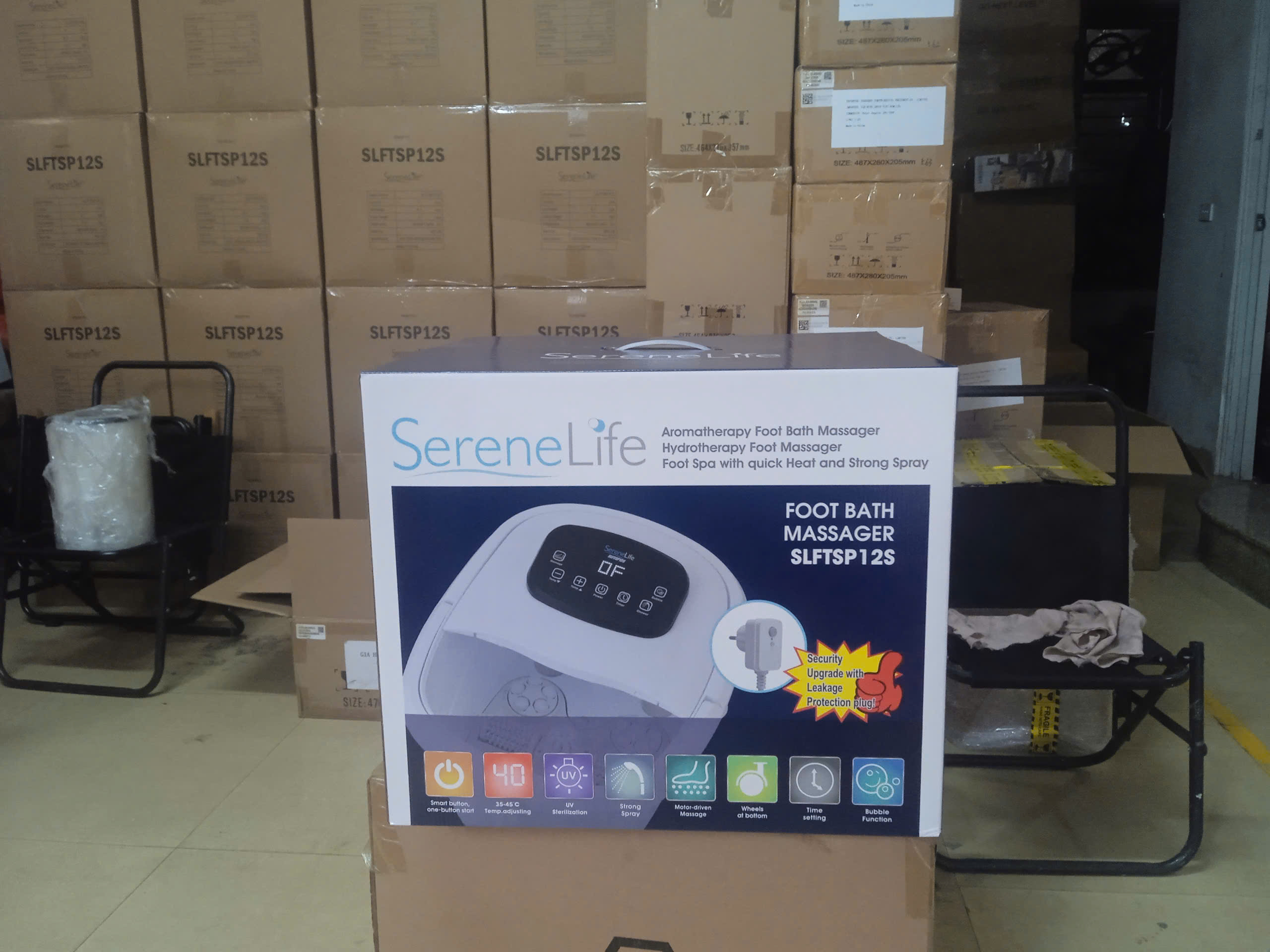 Bồn ngâm chân Serenelife SLFTSP12S