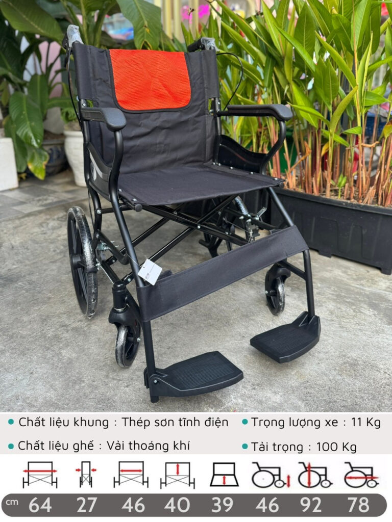 Xe lăn du lịch Lucass X92