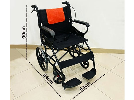 Kích thước xe lăn Lucass X92 khi mở